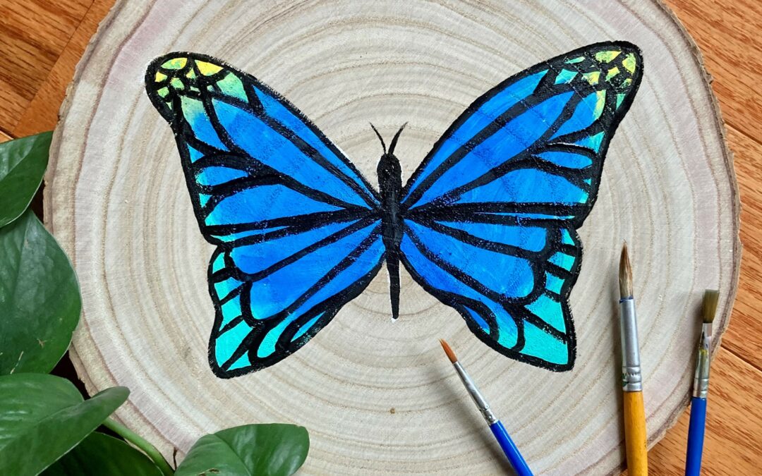 Kid’s Butterfly Painting Program