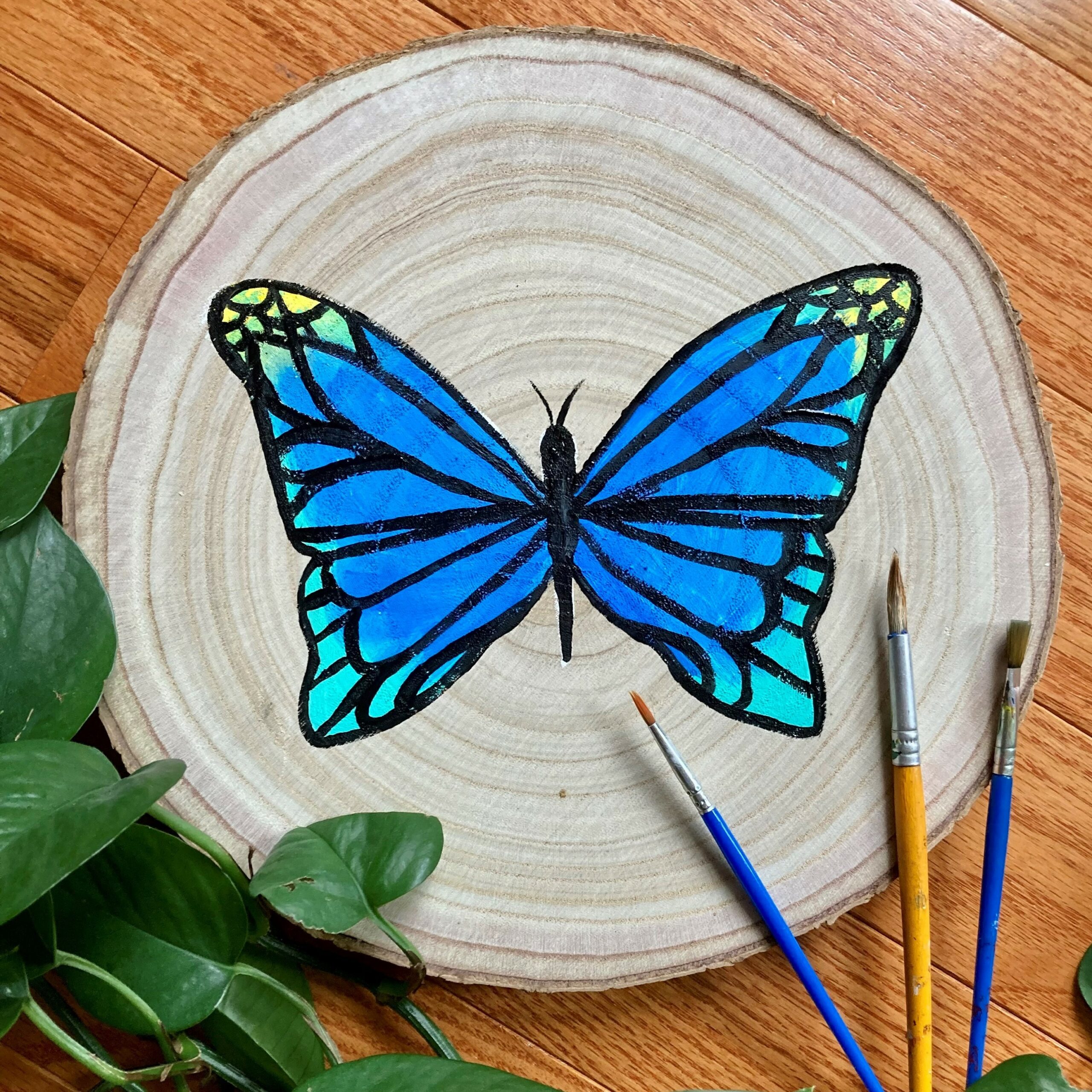 Kid’s Butterfly Painting Program