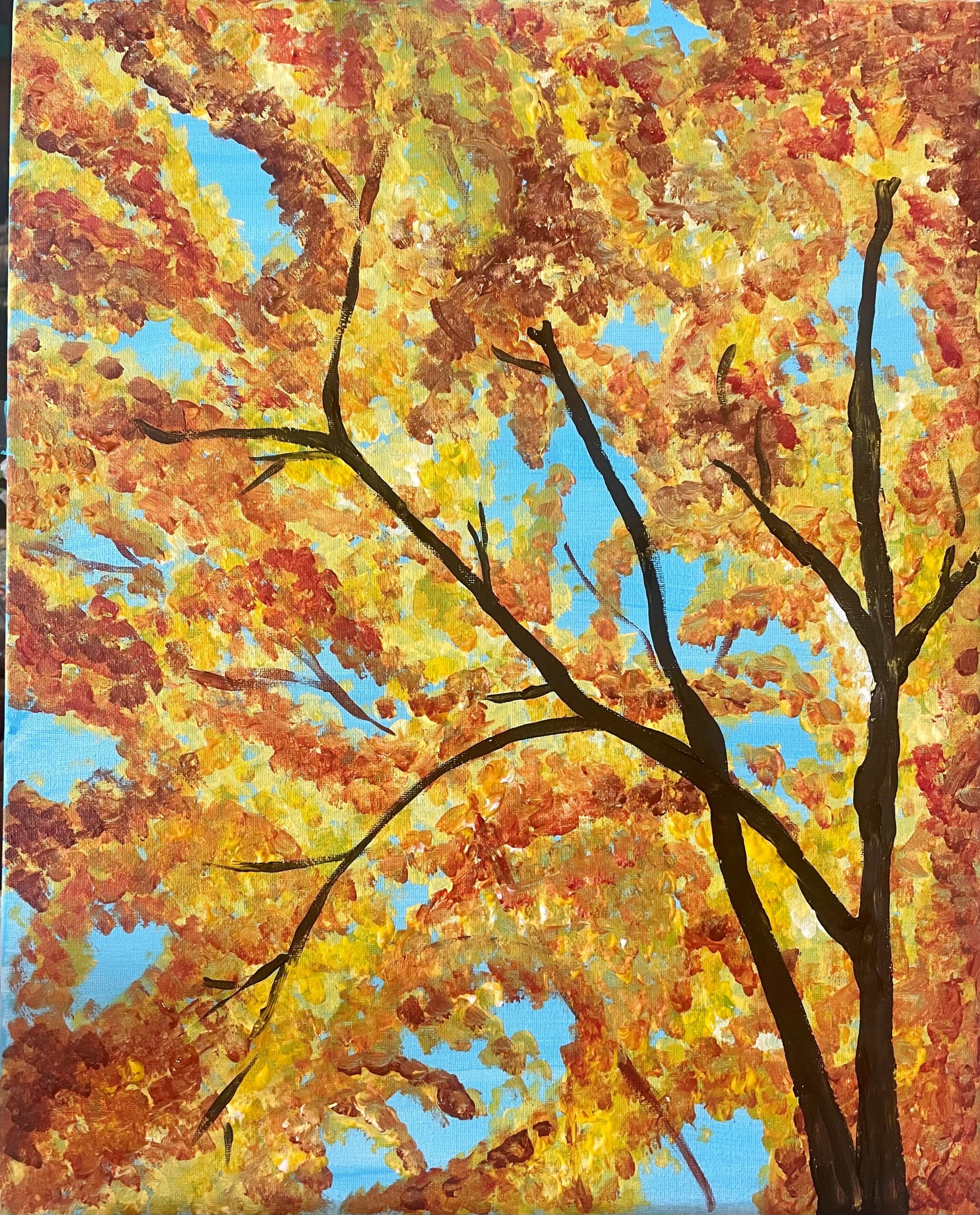 Fall Color Walk & Tree Painting Workshop